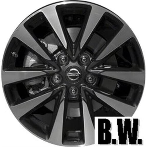 17in Wheel for Nissan ALTIMA 2018 BLACK Reconditioned Alloy Rim