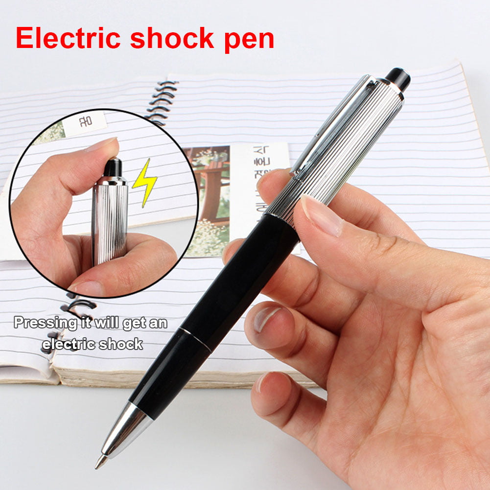 24 Electric Shock Pen Joke Gag Prank Trick PEN Gadget APRIL FOOL Gift 