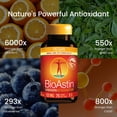 thumbnail image 4 of Nutrex Hawaii BioAstin Hawaiian Astaxanthin - Antioxidant Support for Skin and Immune Health - First-Class Microalgae Grown in Kona, Hawaii - Non-GMO and Gluten-Free- Vegan- 12mg Dosage, 75 Softgels, 4 of 8