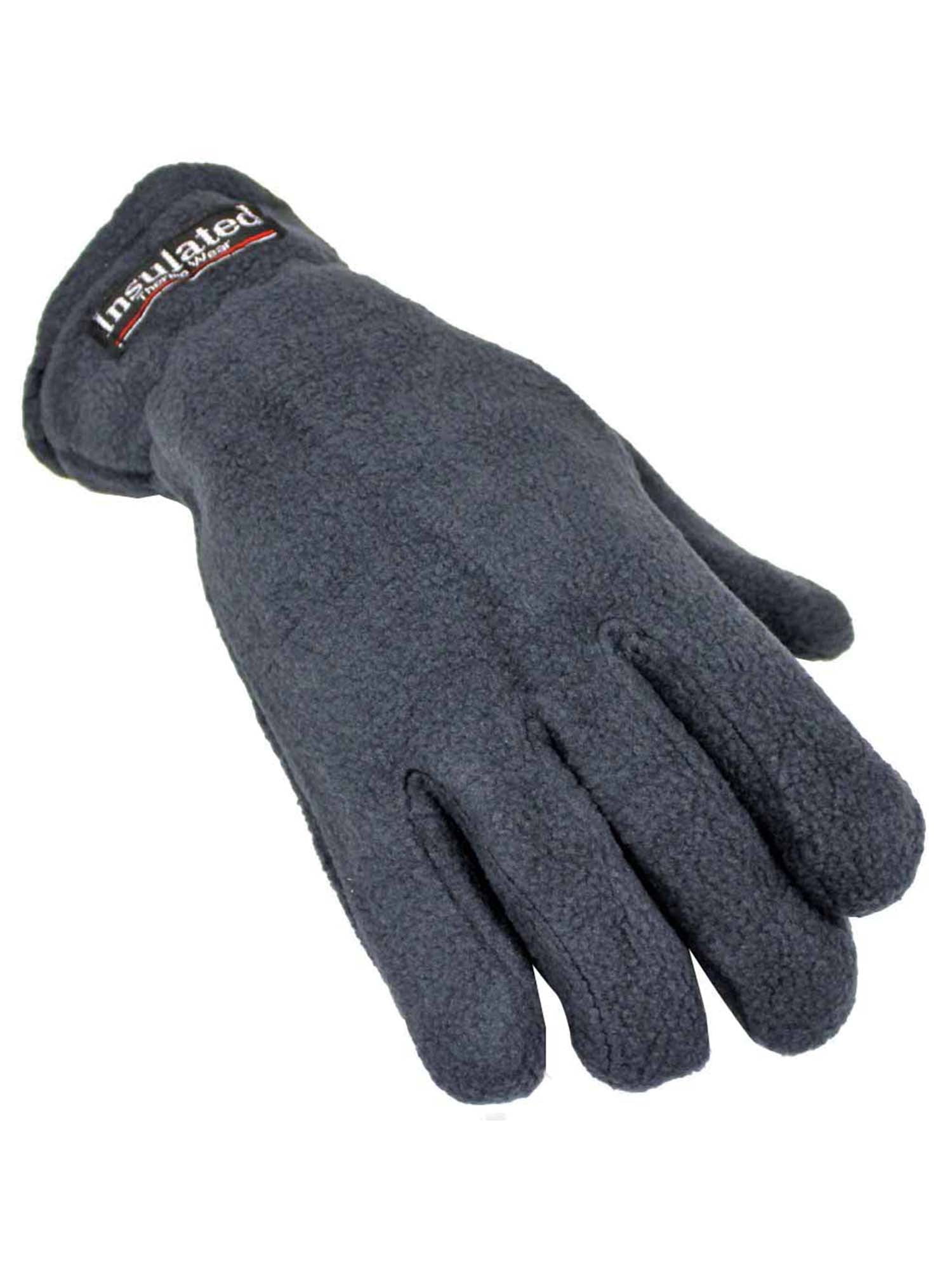 96 Pairs Childrens Kids Fleece Gloves Thermal Insulated Winter Fleece Glove Lot