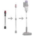 2X for V7 V8 V10 V11 V15 Vacuum Cleaner Accessories the Telescopic Tube