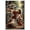 Unframe-style, variant on Jesus Christ Protecting Lamb from Wolves Canvas Wall Art Christian Religious Artwork Good Shepherd Inspirational Faith Picture for Living Room Bedroom Home Decor Prints