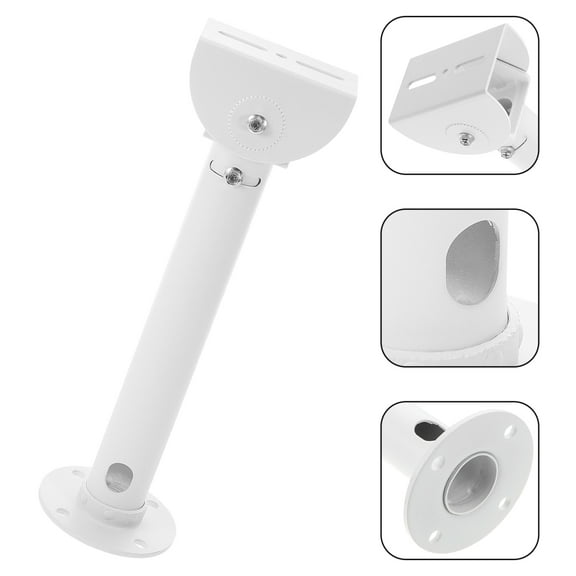 Phenofice Security Camera Wall Mount White For Trail Camera Indoor Use 1Set 12.30X3.54X3.54In