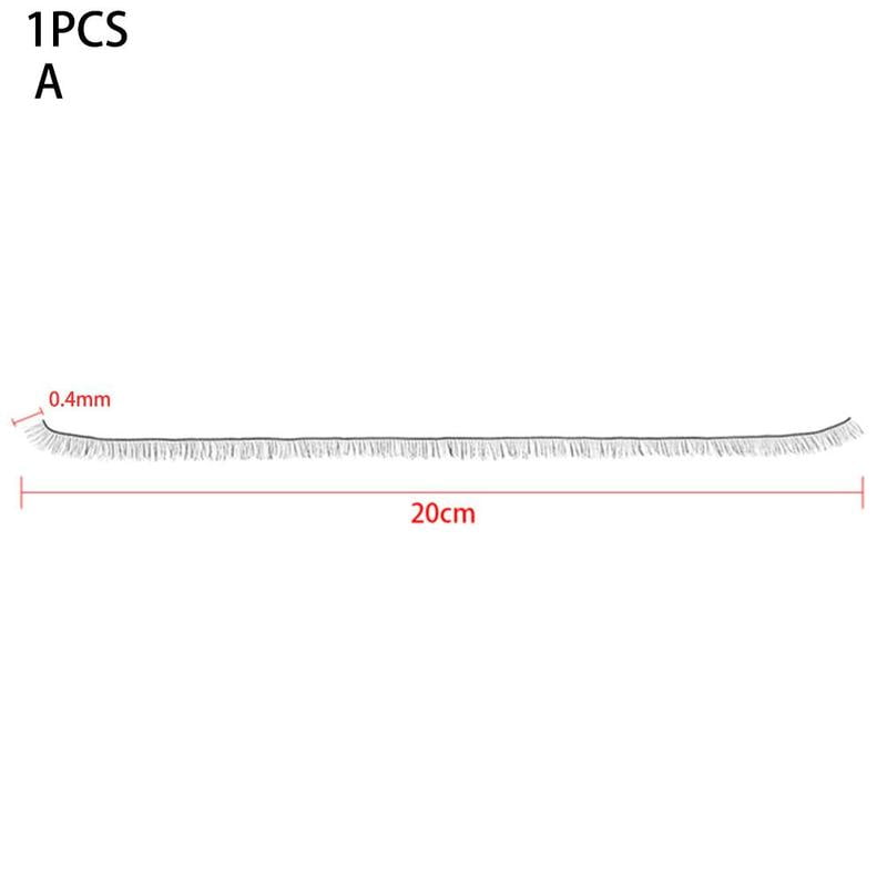 Small 4mm Eyelashes OOAK Polymer Clay Baby Doll Eyelashes Mutilcolors