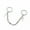 Sincere Love, variant on Punk Cool Cross Chain Adjustable Joint Finger Ring Hip Hop Women Men Jewelry New-Sincere Love