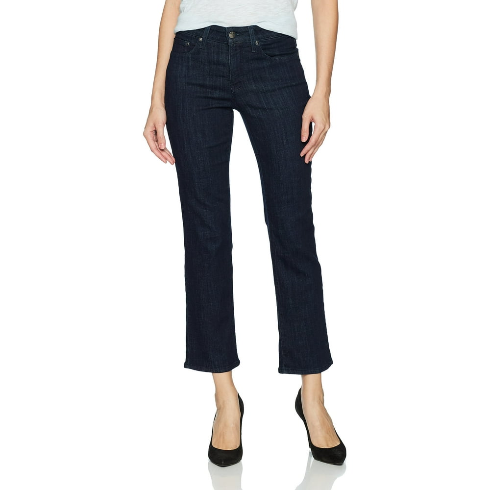 NYDJ - Womens Stretch Mini Bootcut Ankle Denim Jeans 10 - Walmart.com ...
