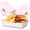Pink, variant on 50 Pack 2Lb Pink Gingham Plates Paper Trays Disposable Food Boats, 6.42 x 5.68 x 1.58 Inch Grease Resistant Snack Serving Trays No Folding Required for Baby Shower Wedding Tea Party (Pink)