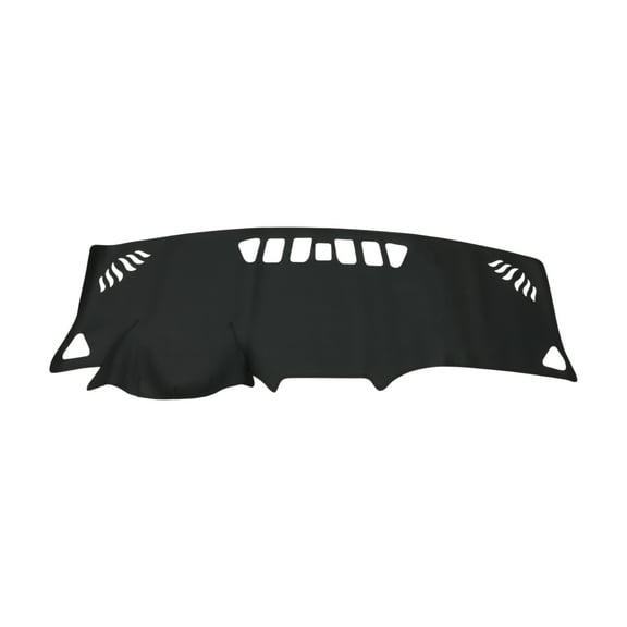 Unique Bargains Dashboard Cover for Chevrolet Equinox 2018-2024 Dash Cover Mat Carpet Center Console Dash Cover Mat Car Interior Faux Leather Black 1 Pcs