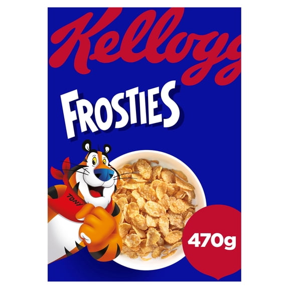 Kellogg's Frosties Breakfast Cereal 470g, Imported from Britain