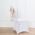 thumbnail image 6 of BalsaCircle 20 Beige Satin Chair Sashes Bows Ties Wedding Decorations Party Chair Covers Banquet, 6 of 8