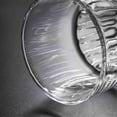 thumbnail image 6 of Clear Drinking Glasses, Stackable Striped Thick Glass Tumble for Water, Juice, Beverage, Milk, Coffee, Cocktail, 6 of 7
