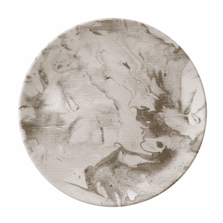 

Grey Polluted Dirty Rough Paper Texture Plate Decorative Porcelain Salver Tableware Dinner Dish