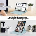 thumbnail image 3 of Bluetooth Keyboard Case with Rotating Stand for 10.5 Inch Tablets (2021/2022), 3 of 5