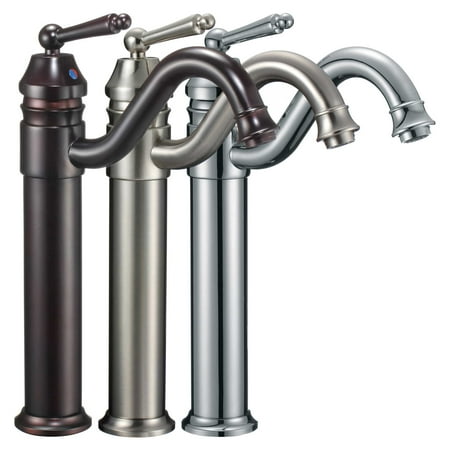FREUER Vittorio Collection: Vessel Bathroom Sink Faucet - Multiple Finishes Available