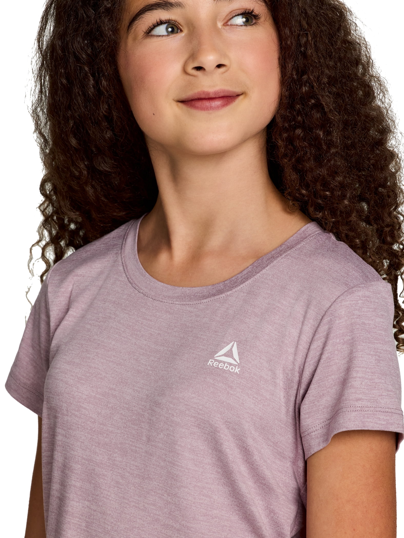 Reebok Girl's Legacy Performance Short Sleeve T-Shirt, Sizes 4-18