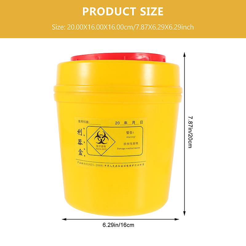 1pcs Safe Sharps Disposal Box