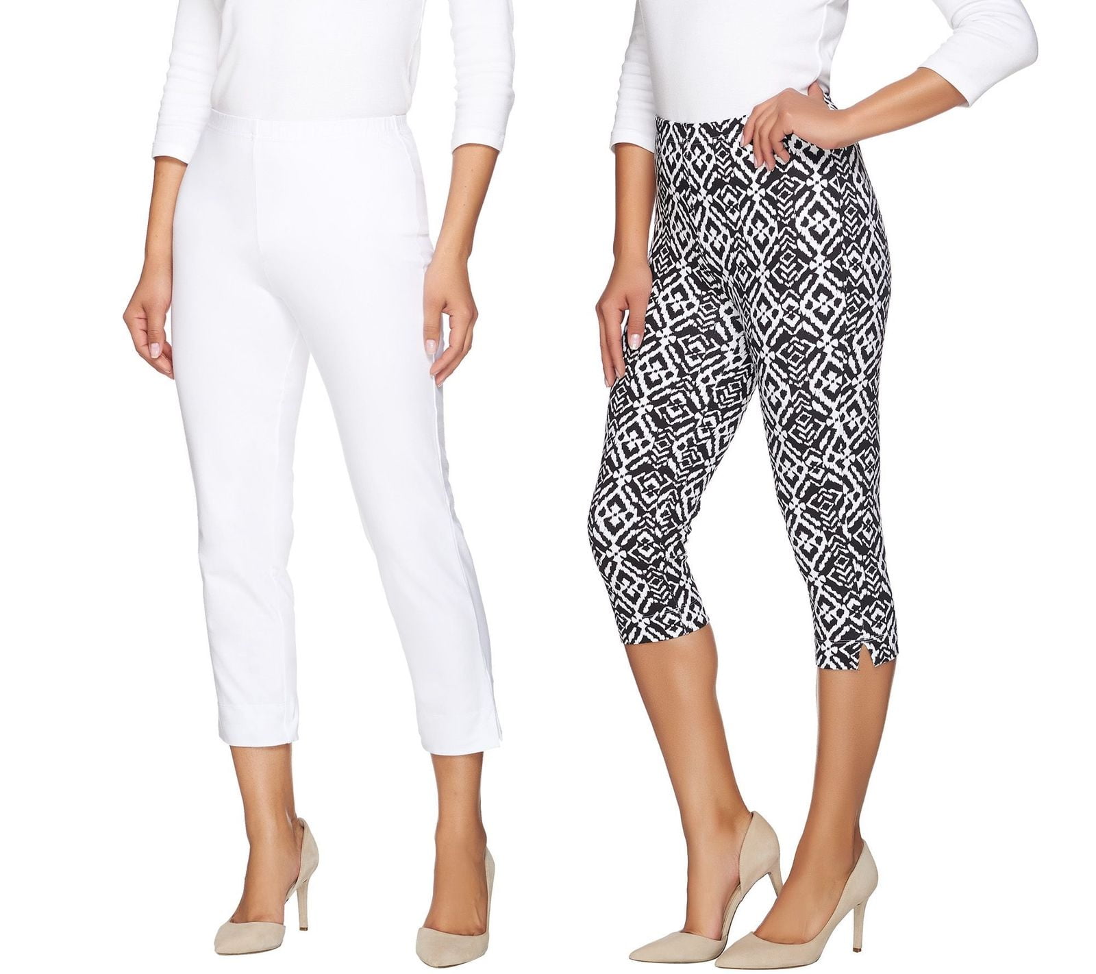 womens pedal pushers pants