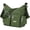 Green, variant on BadPiggies Women Nylon Shoulder Handbag Roomy Multi Pockets Bag Ladies Crossbody Purse Fashion Tote Top Handle Satchel