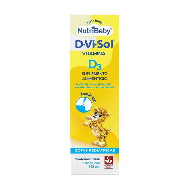Suplemento alimenticio Nutri Baby D-Vi-Sol vitamina D3 gotas pediátricas 10 ml