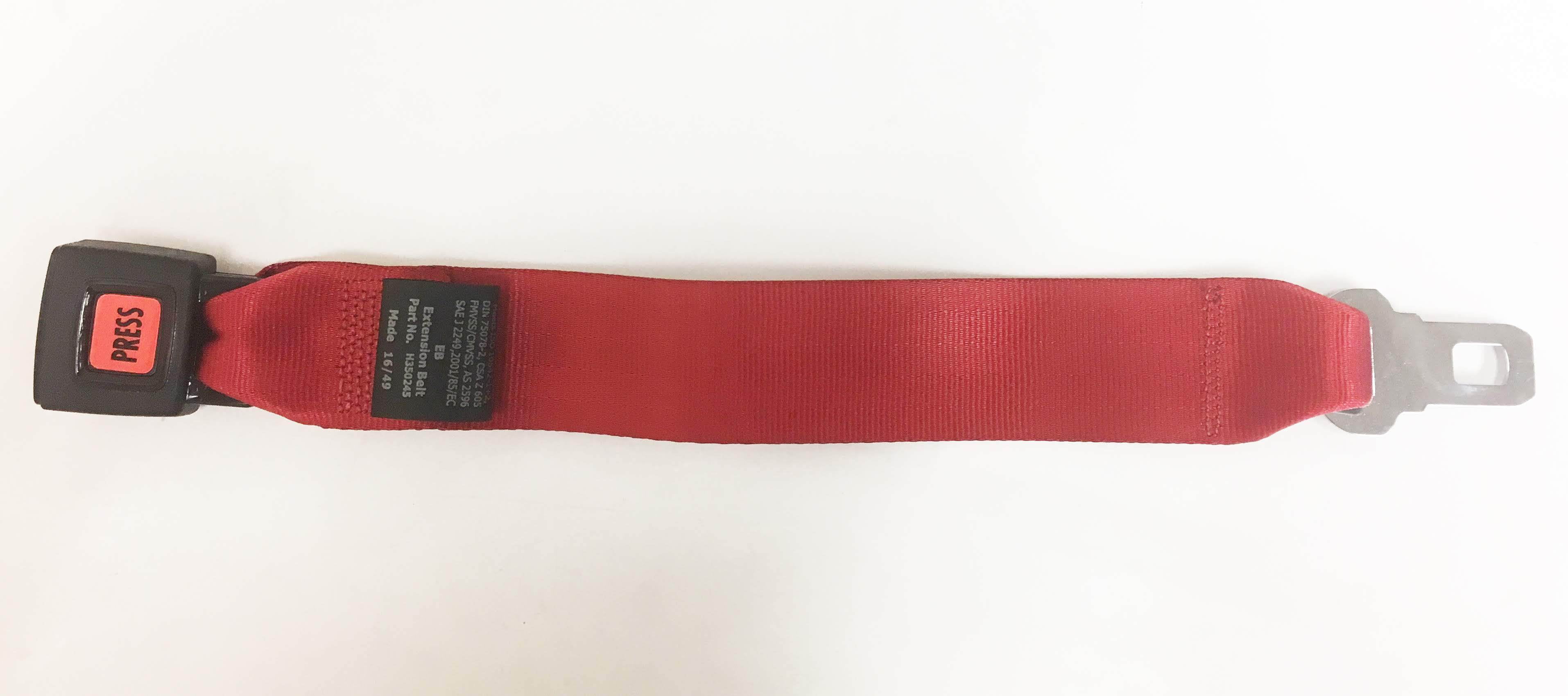 Extension Wheelchair Lap Belt Red