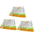 thumbnail image 1 of GROWTH TANK 3 Pcs Sacs de Rangement pour Aliments Contenants de Rangement pour Céréales Étanches Réutilisables Aliments Secs 2,5 kg, 1 of 9