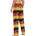 thumbnail image 5 of HPINK-T Germany Flag Men's Pajama Pants Sleepwear Lounge Pajama Bottoms with Pockets, S M L XL XXL, 5 of 13