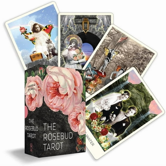 The Rosebud Tarot: An Archetypal Dreamscape (78 Cards and 96 Page Full-Color Guidebook), (Paperback)