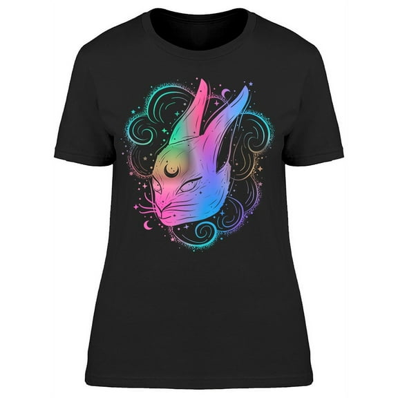 Boho Magic Rabbit T-Shirt Women -Image by Shutterstock, Female 3X-Large