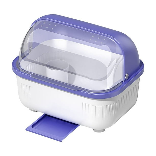 Yhmxh Utensilios de cocina Caja de almacenamiento para cubiertos, apilable, con protección, gran capacidad, ideal para picnics y cocinas interiores. Muebles para cocina Accesorios de cocina