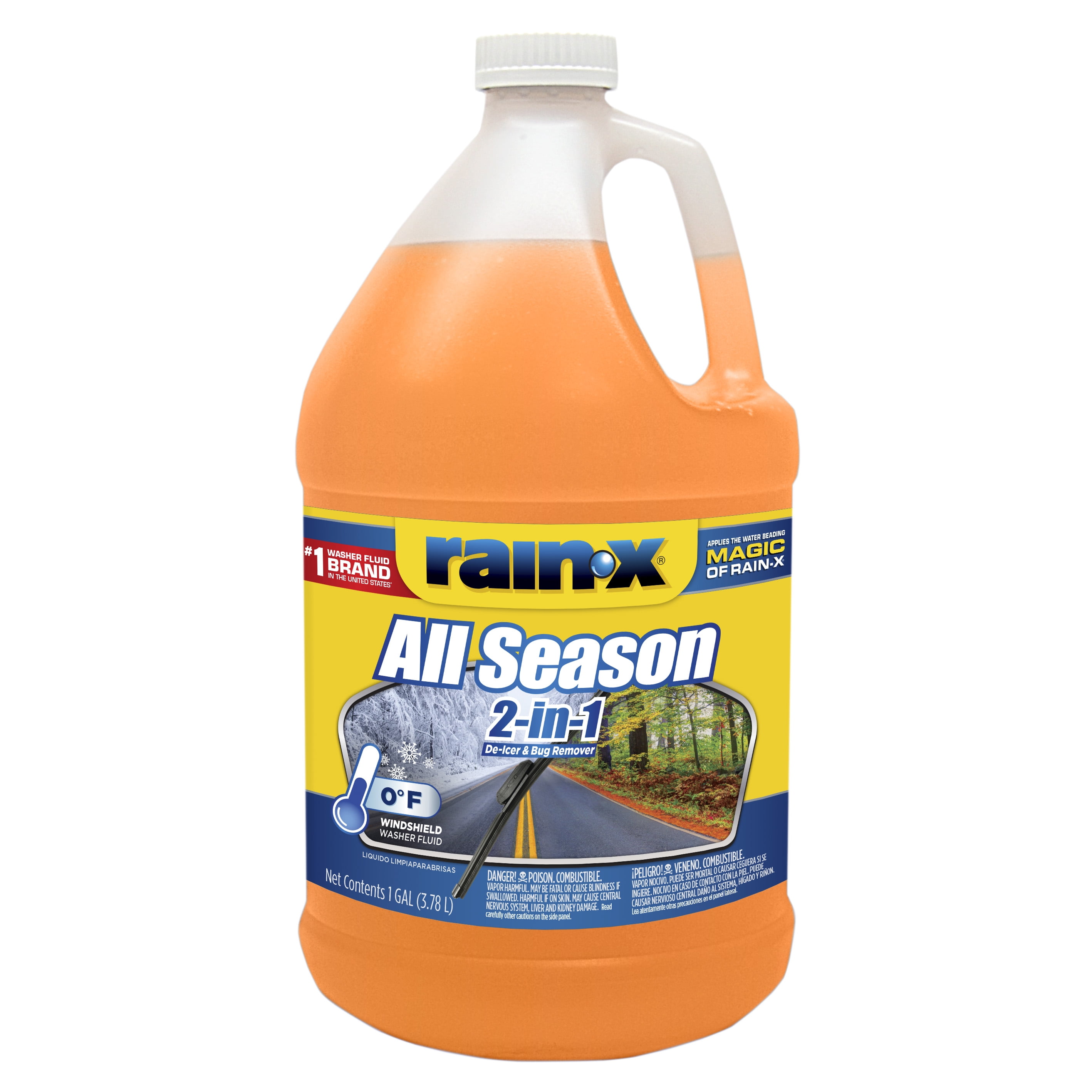 Rain-X All Season 2-in-1 Non-Freeze Wiper Washer Fluid