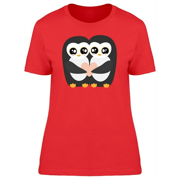 Loving Penguins T-Shirt Women -Image by Shutterstock, Female Large