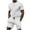 White, variant on Mens 2 Piece Outfits Summer Tracksuits Casual Short Sleeve Crewneck Shirt Elastic Waist Shorts Set Sweatsuit with Pockets