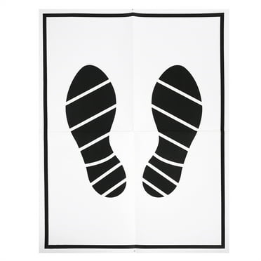 OUNONA Car Floor Mat Paper 50Set for Car Owners