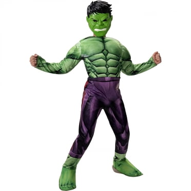 The Incredible Hulk Bruce Banner Deluxe Boy's Halloween Costume-Medium