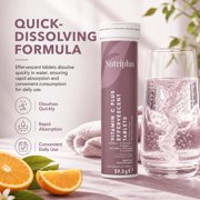 Farmasi Nutriplus Effervescent Vitamin C Plus Tablets, 15pcs, 2.12oz