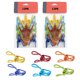 image 1 of 24X Multi Purpose Clips Colored Kitchen Metal Food Sealing Bag Snack Chip Holder