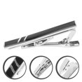 thumbnail image 1 of Luxshiny Men's Accessory Tie Clips 1Pack Zinc Alloy For Daily Life, 1 of 8