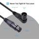 thumbnail image 3 of Cable De Extensión De Micrófono De 30 Grados XLR XLR 3 PIN Con ángulo Ajustable Para Controladores De Mezcladores De Estudio, 3 of 7