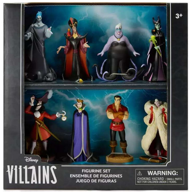 ディズニー ヴィランズフィギュアセットDisney Villains Disney Villains 8-Piece PVC Figure Play Set - Walmart.com