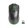onn. Rechargeable Wireless Bluetooth Gaming Mouse with LED Lighting, 8