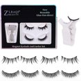 thumbnail image 1 of Z'LRAQI BEAUTY Pestañas postizas magnéticas Pestañas postizas de aspecto natural Pestañas postizas, 1 of 7