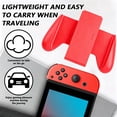 thumbnail image 4 of Comfort Grip for Switch, Joy-Con Controller Game Accessories Handheld Joystick Remote Control Holder, Red, 4 of 7