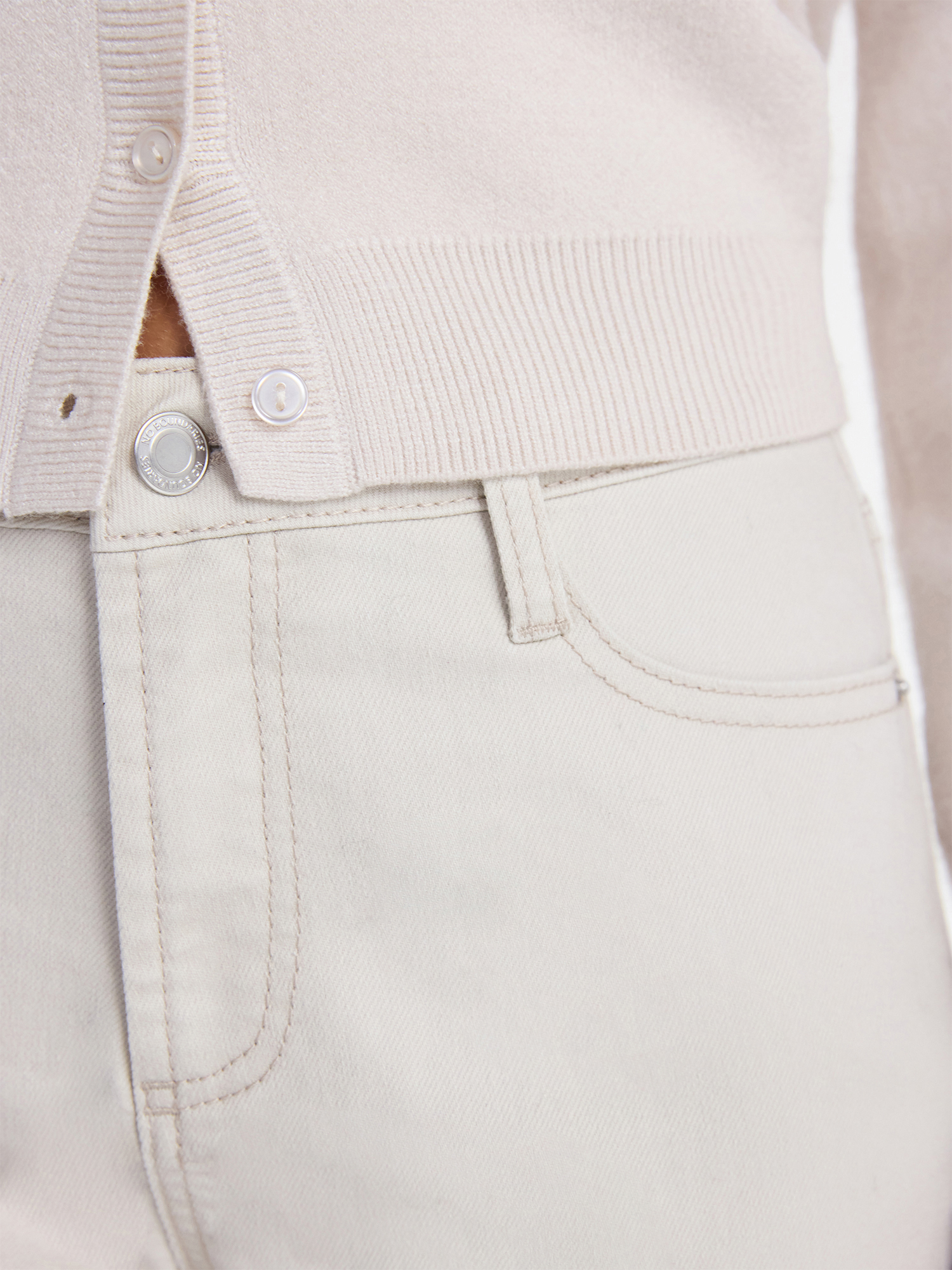 No Boundaries Denim Mom Short, Women's