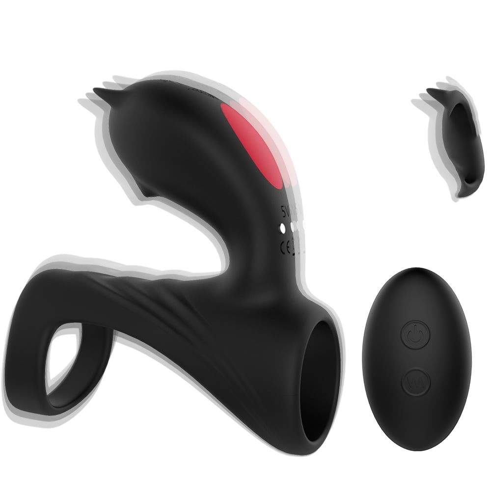 Wonderland Wigs Prostate Vibrator with Remote Control Adult Toy for Men