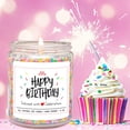 thumbnail image 4 of Vela de aromaterapia Homsolver Happy Birthday Vanilla Cream, 4 of 6