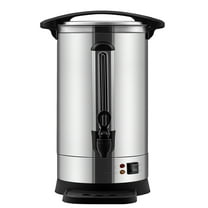 KFFKFF 65 Cup Stainless Steel Coffee Dispenser Fast Brew Commercial Coffee Urn