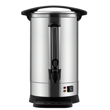 KFFKFF 65 Cup Stainless Steel Coffee Dispenser Fast Brew Commercial Coffee Urn