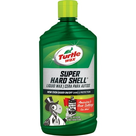 Turtle Wax Super Hard Shell Liquid Wax, 16oz