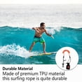 thumbnail image 2 of Naiovety Correa de surf Equipo al aire libre ajustable Suministros de surf Protección de manos Cuerda de tobillos Cable de pierna de taladro de acero Type2 NO2 Naiovety OD027285-03, 2 of 6