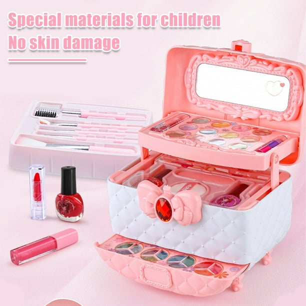 Coffret de maquillage Jouets Coiffeuse pour enfants Princesse